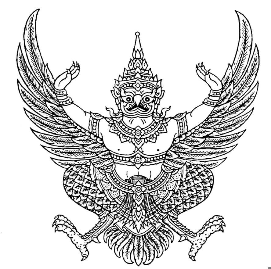 Garuda thai tattoo