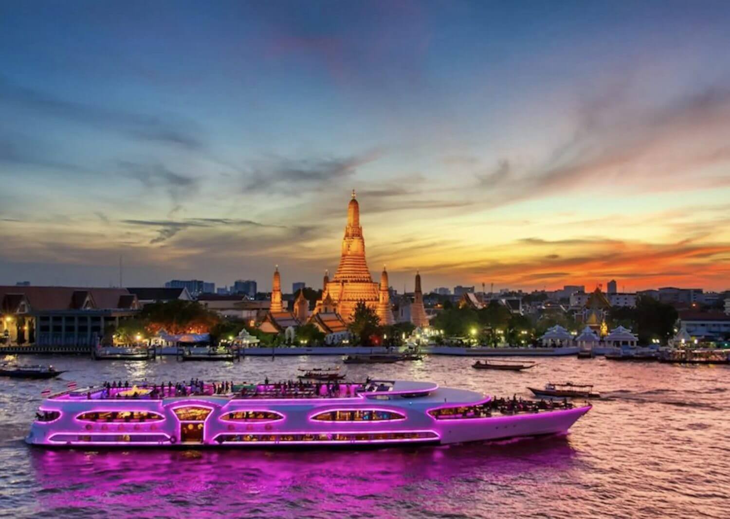Dinner cruise in Bangkok