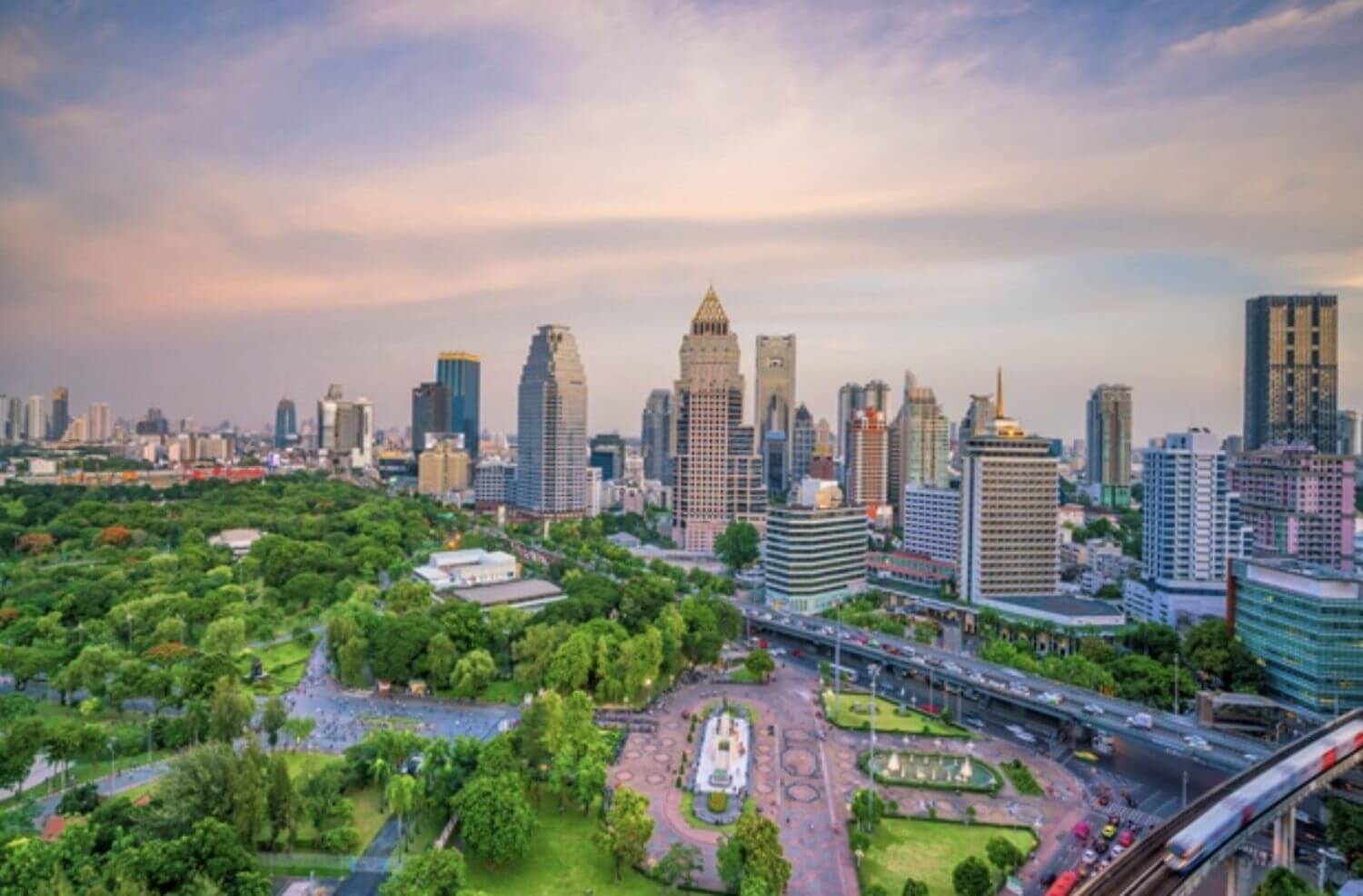 Public park Bangkok
