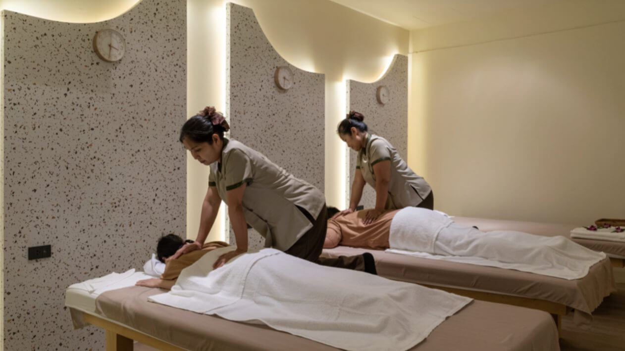 Spa in Bangkok with friends