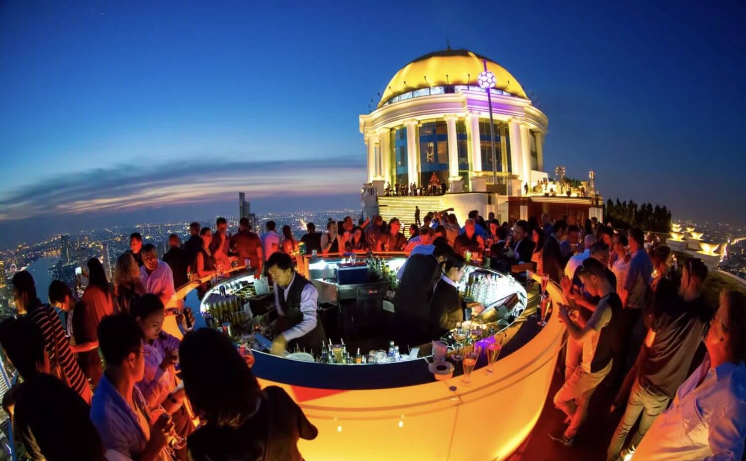 Visit Bangkok's rooftop bars