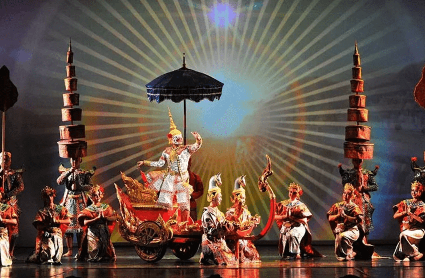 Watch Khon Thai Masked Dance at Sala Chalermkrung Royal Theatre