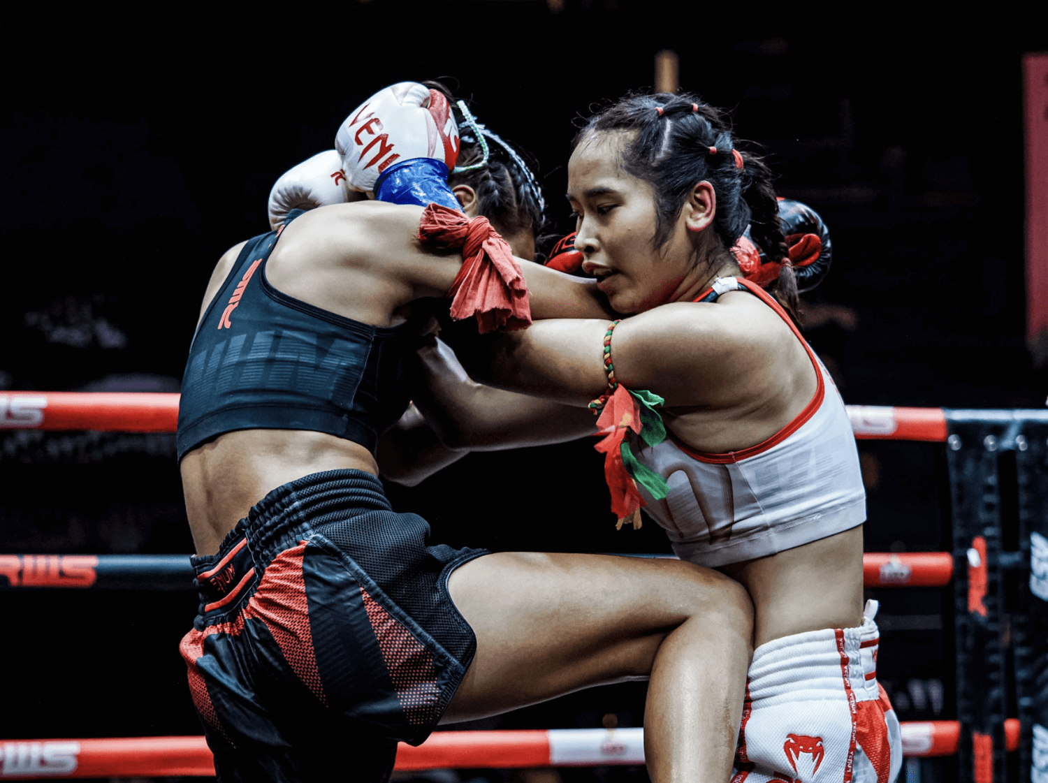 Muay Thai clinch techniques