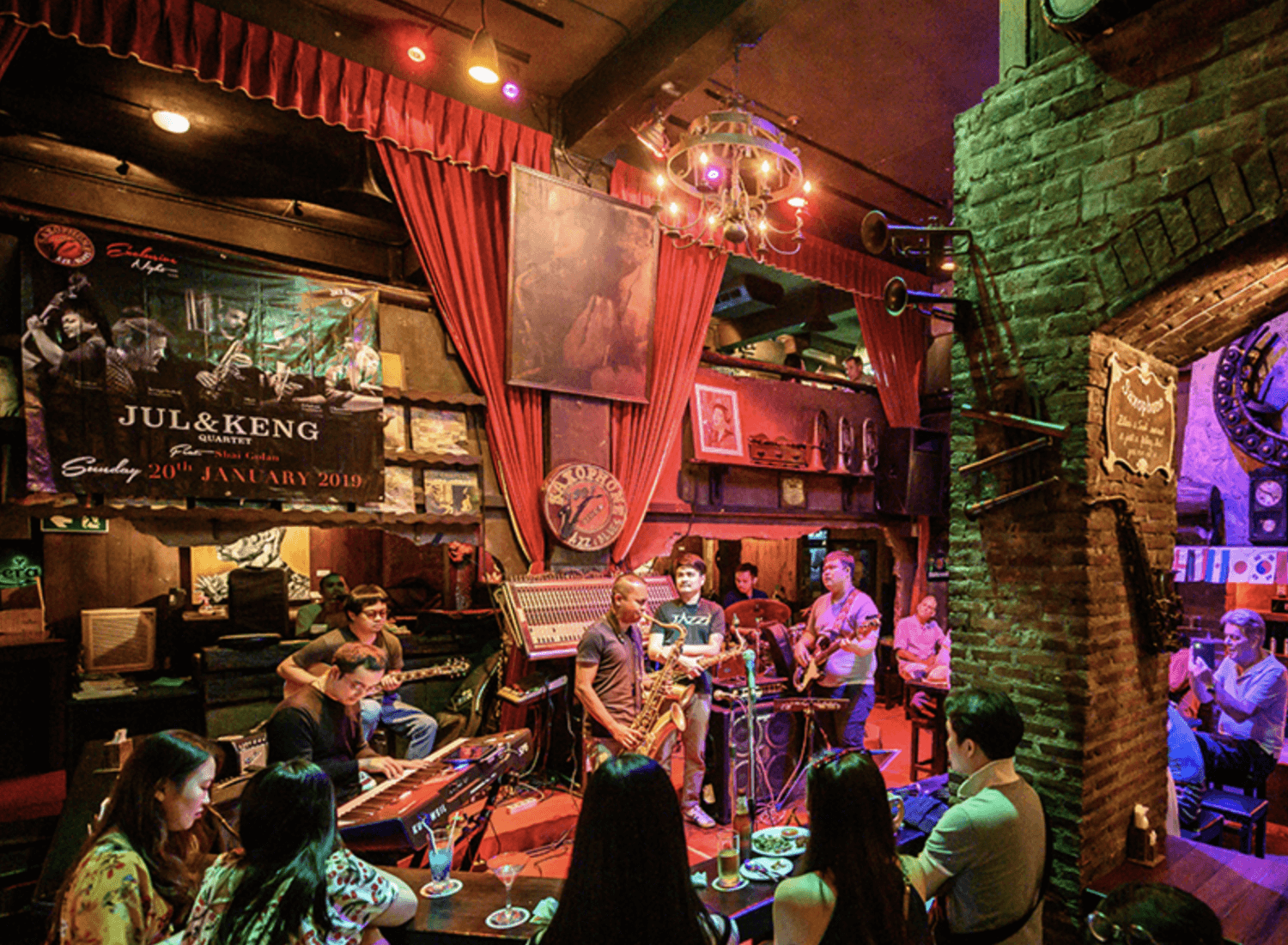 Enjoy variety of music at Saxophone Pub