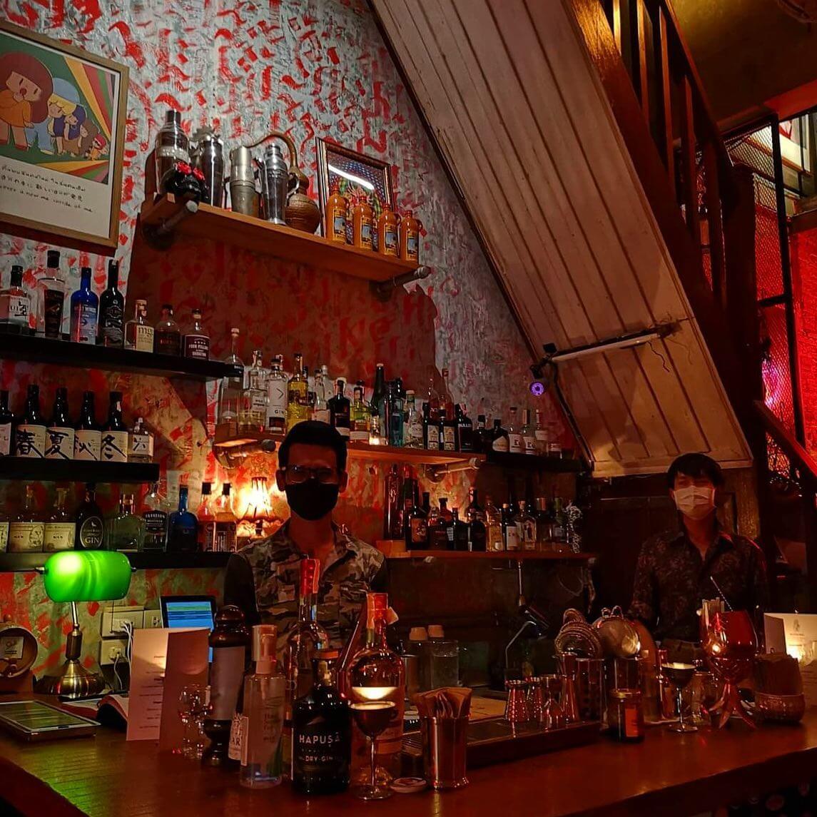 Secret Speakeasy with a Hidden Entrance